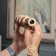 Maquette en bois Télescope Monoculaire 33 cm avec Trépied ST004 314 pièces Rokr