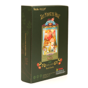 Kit Maquette Bois Univers miniature Ourson prend le Thé 10x8x18 cm DS024 Rolife