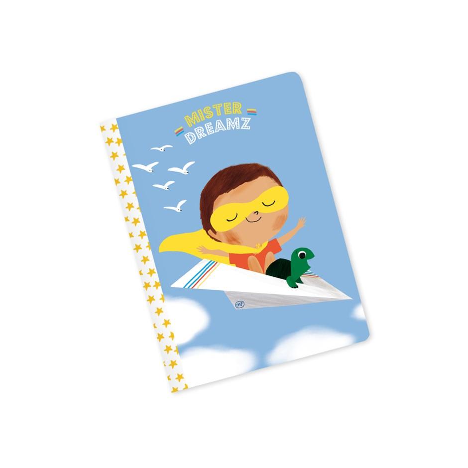 Mon Petit Carnet Mister Dreamz 9x12 Cm 48p Ligne Pirouette Cacahouete