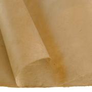 Papier népalais uni couleur Beige Feuille 50x75 cm Lokta Fait-main