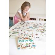 Poster Géant Découverte Les Insectes 44 Stickers 6 à 12 ans Poppik