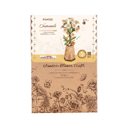 Maquette Bois Pot de Fleurs Chamomille Puzzle 3D de 101 pièces TW061 Rolife