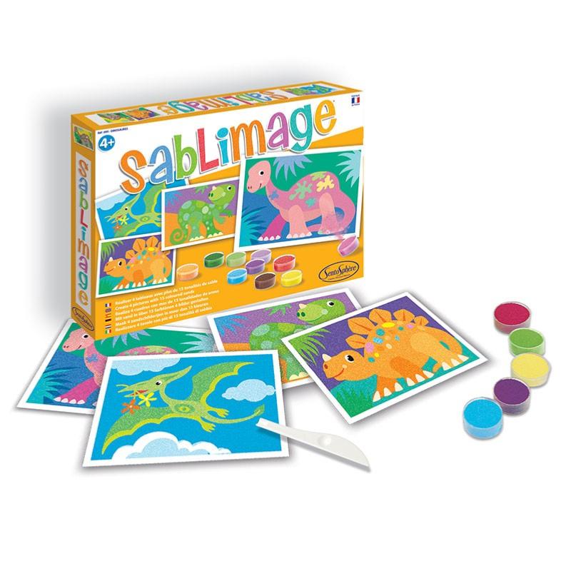 Tableau sable Sablimage Petites filles