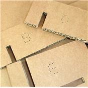 Kit Meuble en carton Module de rangement Stri-Cube Ecru