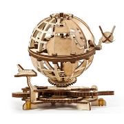 Ugears Maquette Bois Globe à Construire Puzzle 3D Mécanique 184 pièces