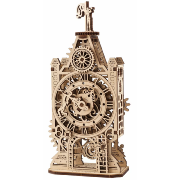 Ugears Maquette Bois Ancienne Tour Horloge  20 cm Puzzle 3D Mécanique  44 pièces
