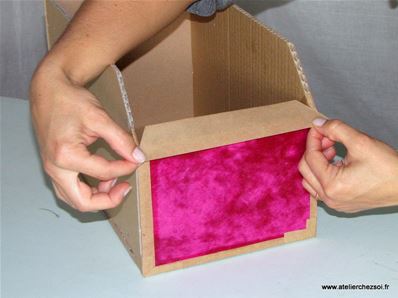 Tuto DIY Casier en carton - kraftage casier