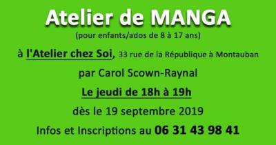 [Termin] Cours de Manga avec Carol Scown-Raynal