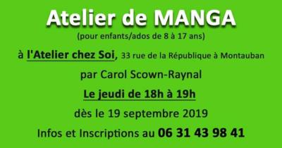 [Termin] Cours de Manga avec Carol Scown-Raynal