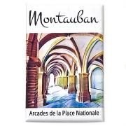 Magnet Montauban Arcades Aimant Rectangle 45x68 mm Collection 2 Hélidée