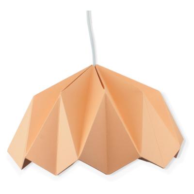 Kit de fabrication Abat-Jour en papier Origami Abricot 35cm Agent Paper