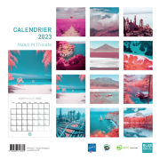 Calendrier mural 2023 Paolo Pettigiani 12 Photographies 30X30 cm Blue Art Editions