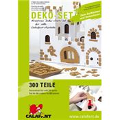 Set de décoration en carton - 300 pièces - Calafant