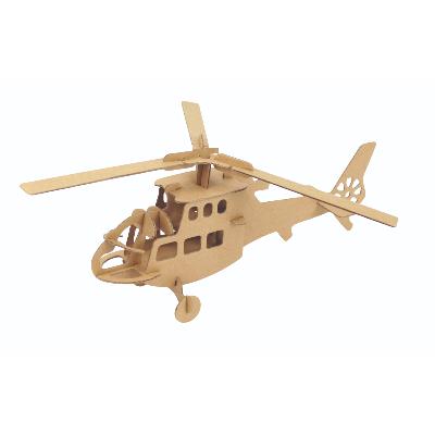 Maquette Hélicoptère en Carton à construire 28 x 22 x 11 cm