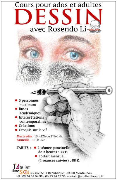 [Termin] Cours de Dessin Acadmique avec Rosendo Li Anne 2023-2024