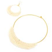 Kit Bijou Collier Tour de Cou en Macramé à fabriquer Graine créative