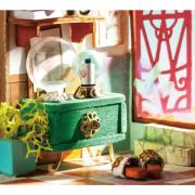 Kit Maison miniature Bloomy House Maquette tube à fabriquer H 18 cm DS002