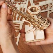 Maquette Bois Musique Saxophone 23 cm Puzzle 3D de 136 pièces TG309 Rolife
