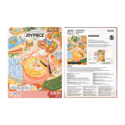 Puzzle 1000 pièces Tarte 50x75cm PT002 Leisurely Holiday Joypiece Rolife