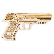 Ugears Maquette Bois Pistolet Wolf-01 Puzzle 3D mécanique