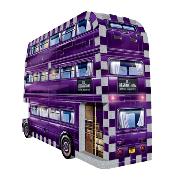 Maquette Harry Potter Magicobus Violet Knight Bus 130 pièces 19x13x5.5 cm Mini Wrebbit 3D Puzzle