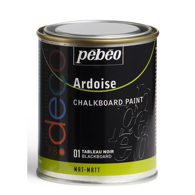 Peinture Ardoise Couleur Tableau Noir 500ml Pébéo
