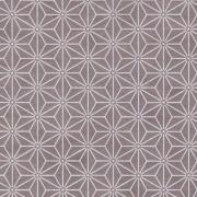 Papier népalais Lokta motifs Sashiko Taupe Feuille 50x75 cm