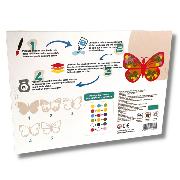 Kit créatif en Bois à peindre Papillon Creatif Wood