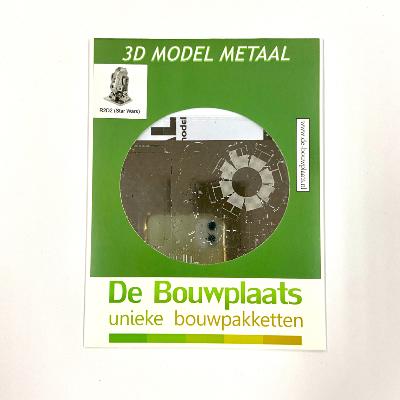 Maquette Métal Star Wars R2D2 Robot 7 cm Ech 1/14 Aluminium