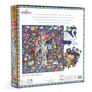 Puzzle 1000 pièces Arbre de vie Tree of life 58.5x58.5cm Eeboo