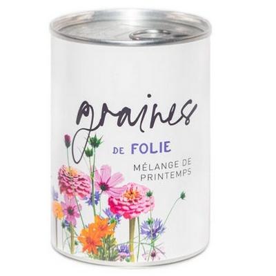 Kit à semer Graines de Folies Graines Terre Pot Mauvaises Graines