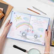 Livre à personnaliser Mon papa est le meilleur des meilleurs Mr Wonderful