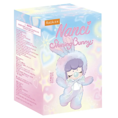 Peluche Nanci Shining Bunny Boite Mystère 13x13x20 cm Blind Box Rolife