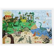 Puzzle à remonter le temps Dinosaures 150 pièces Pirouette Cacahouète