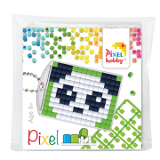 Kit Porte-Clés en Pixels Panda à créer 3 x 4 cm Pixel Hobby