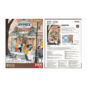 Puzzle 1000 pièces Paris 50x75cm PT004 Leisure in Paris Joypiece Rolife
