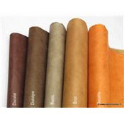 Papier népalais uni couleur Noisette Feuille 50x75 cm Lokta Fait-main