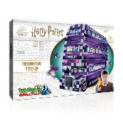 Maquette Harry Potter Magicobus Violet Knight Bus 130 pièces 19x13x5.5 cm Mini Wrebbit 3D Puzzle