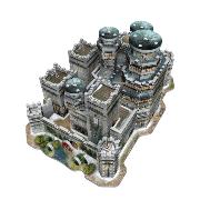 Maquette Game of Thrones Chateau Winterfell 910 pièces 45x31x26 cm Wrebbit 3D Puzzle