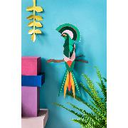 Oiseau de Paradis Vert Gili Décoration murale 3D Studioroof