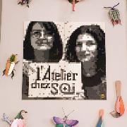 Kit Tableau de Pixels Personnalisé Photo Construction Set S 51x51 cm Mozabrick
