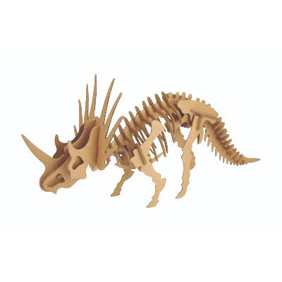 Maquette Dinosaure Tricératops en Carton à construire 35 x 15 x 11 cm