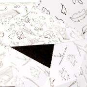 Kit de pliage Prédécoupé Petit Trophée Raton à Colorier 32x30x20 Agent Paper