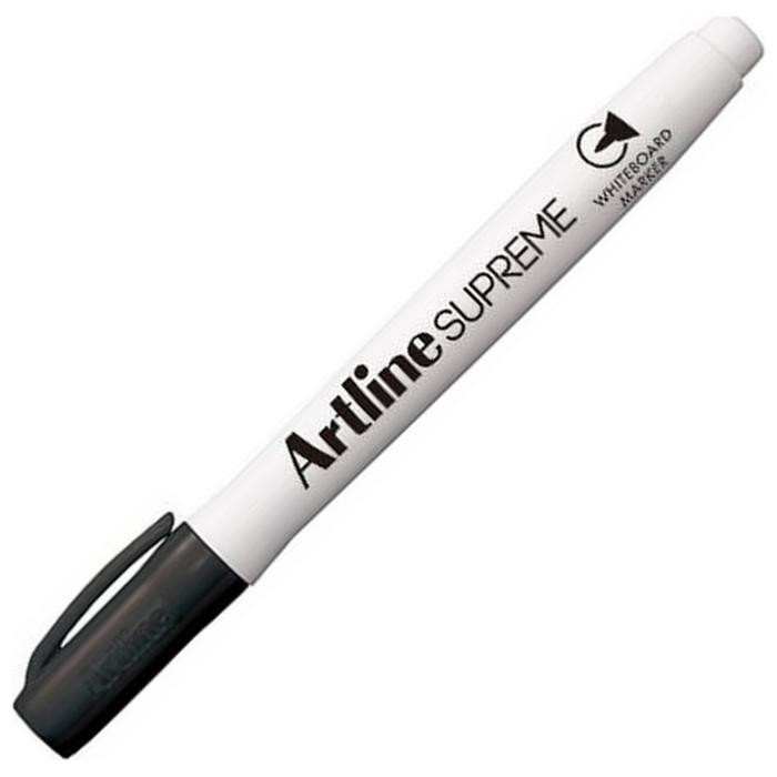 Marqueur effaçable pour Tableau Blanc Couleur Noir Artline