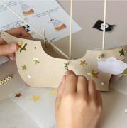 Kit Créatif Peter Pan et son Bateau à fabriquer Livre et Activité L'Atelier Imaginaire