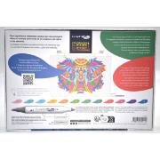 Kit Coloriage Mystère Exotic Mandala 12 Marqueurs Acrylique Graph'It Go et 8 Cartes