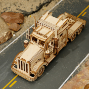 Maquette Bois Camion 22.5cm Puzzle 3D de 286 pièces MC502