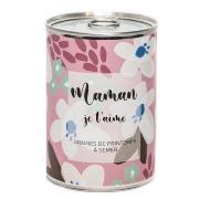 Kit à semer Maman Je t'aime Graines de Fleurs Terre Pot Mauvaises Graines