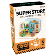 Kit Maquette Super Store Primeur DW003 Miniature à fabriquer Super Creator Fruit Store Rolife