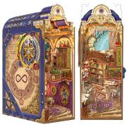 Kit Maquette Book Nook Bibliothèque Magique 28.6x7.1x19 cm TQ134 Serre-livres Magical Library Miniature 3D  ToneCheer